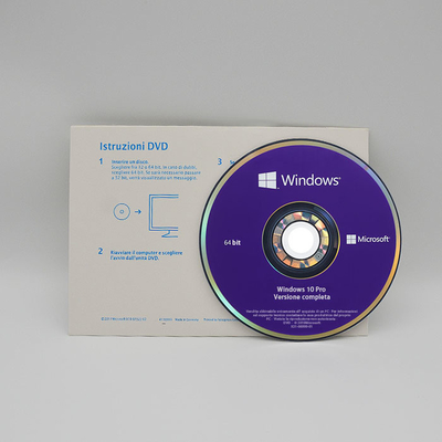 64 Bit Computer Windows 10 Pro OEM DVD box