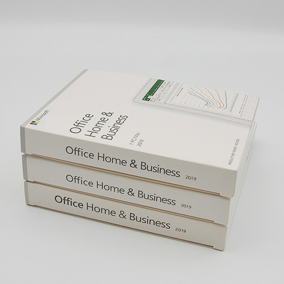 100% Activation Microsoft Office Home And Business 2019 DVD Media