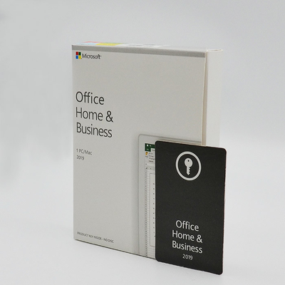 100% Activation Microsoft Office Home And Business 2019 DVD Media