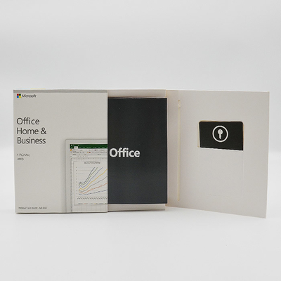32 / 64 Bit Microsoft Office Home And Business 2019 For Windows Retail Box