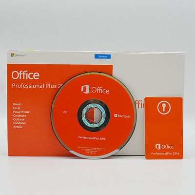 32bit 64bit Microsoft Office Professional Plus 2016 1 Key For 1 PC