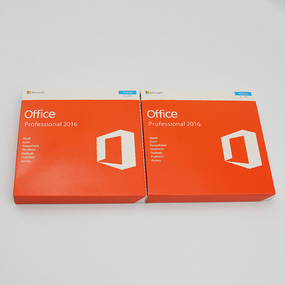 Lifetime Warranty Microsoft Office Professional 2016 Retail Box DVD Online Activation
