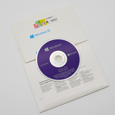 Russian Microsoft Windows 10 Home OEM Pro License DVD Pack 32 Bit 64 Bit