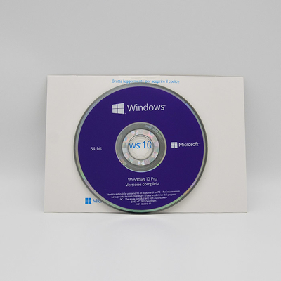 64 Bit Windows 10 Product Key Sticker With Microsoft Certification