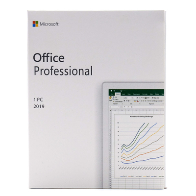 Windows10 Microsoft Office 2019 Professional Plus 64 Bit DVD Retail Box Full Set