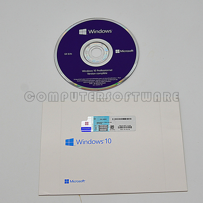 Genuine License 64bit Windows 10 Oem Professional Dvd For Oem French
