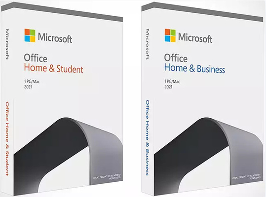 4GB RAM Microsoft Office Home And Business 2021 Software Download Activation Card