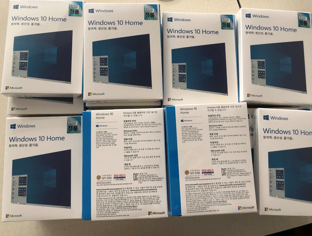 USB Activation Online Windows 10 Home Retail Box Korean