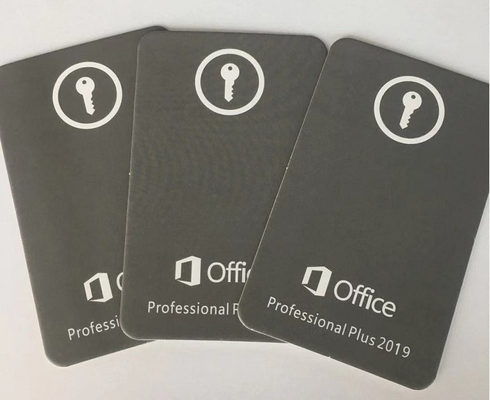 2019 Pro Plus Microsoft Office Key Card 100% Online Activation For Computers