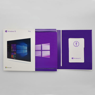 Multi Language Version Windows 10 Pro Retail With Life Time Guarantee