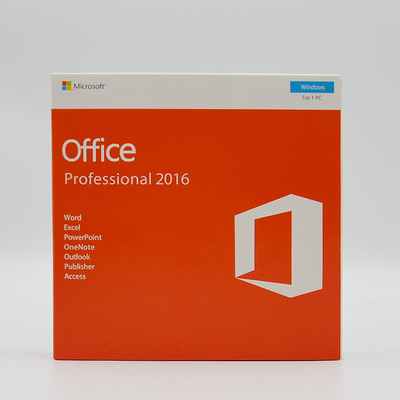 Microsoft Office 2016 Professional , Ms Office 2016 Pro 1 Key For One PC