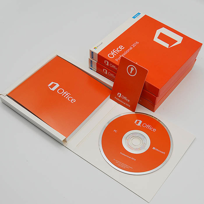 Multi Language Microsoft Office Professional 2016 With DVD + Key Card