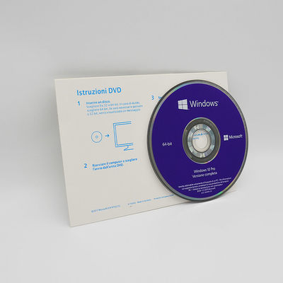 Multi Language Windows 10 OEM License Key With Microsoft Certificate